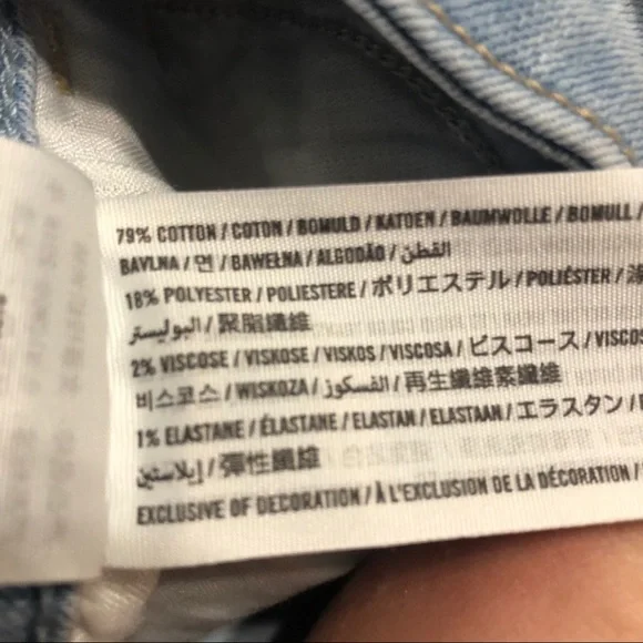 Hollister High Rise Crop Super Skinny Jeans 0805 - Picture 5 of 7